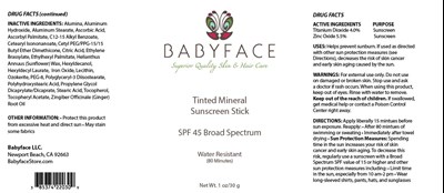 Package Label (Baby 220)